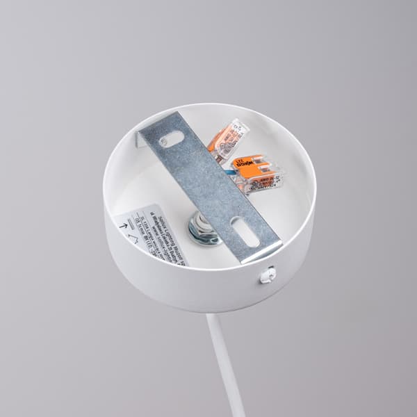 Pendellampa HYPERION 1 vit White