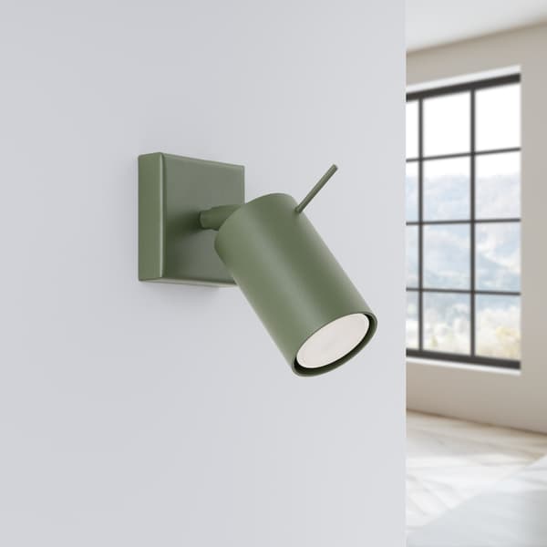 Vägglampa RING olivgrön Grön