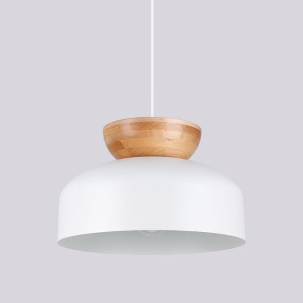 Pendellampa MARION vit White