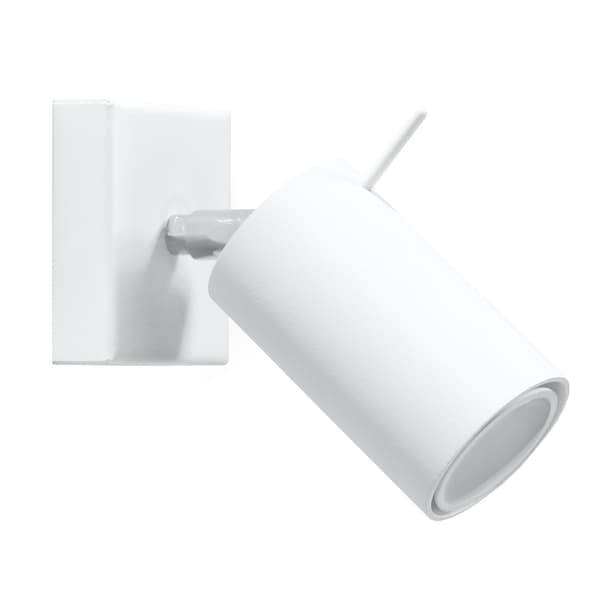 Vägglampa RING vit Vit