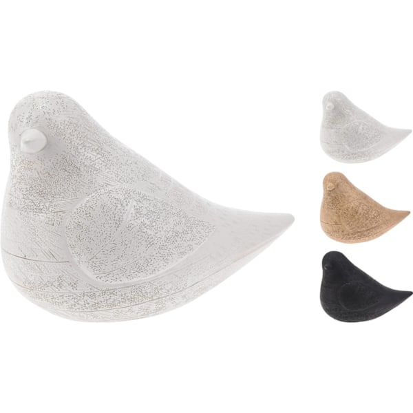 Fågel Grå 14 cm Grey