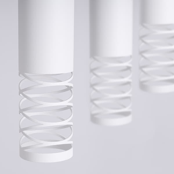 Pendellampa LAMI 3L vit White
