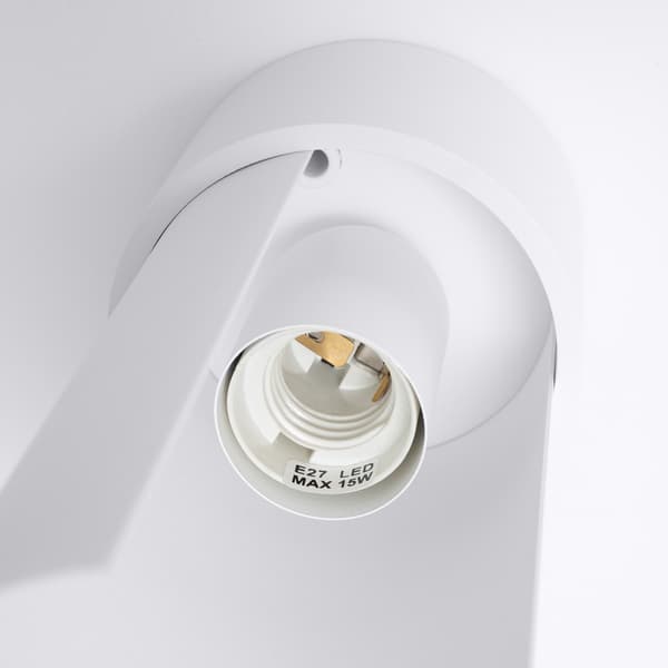 Taklampa FLASH vit White