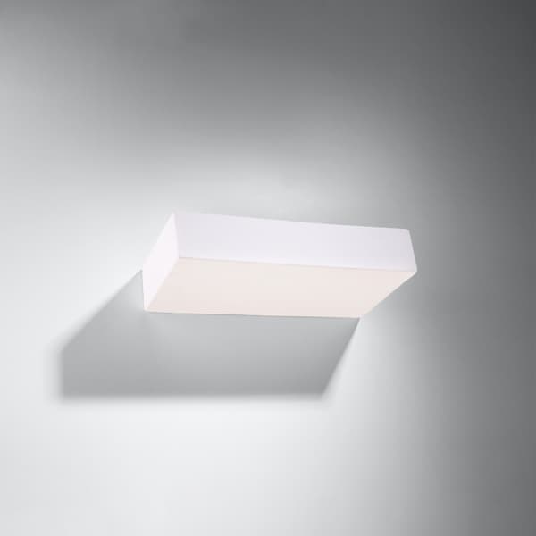 Vägglampa keramik TAUGAN White