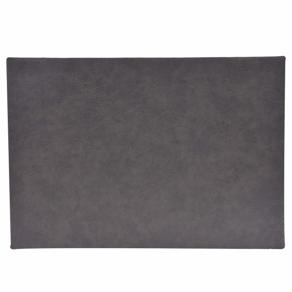 Belægninger Læder / læderlook grå 43x30 cm 4-pak Tablet Grey