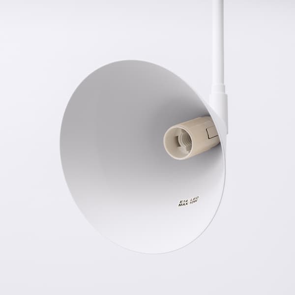 Vägglampa NOX vit White