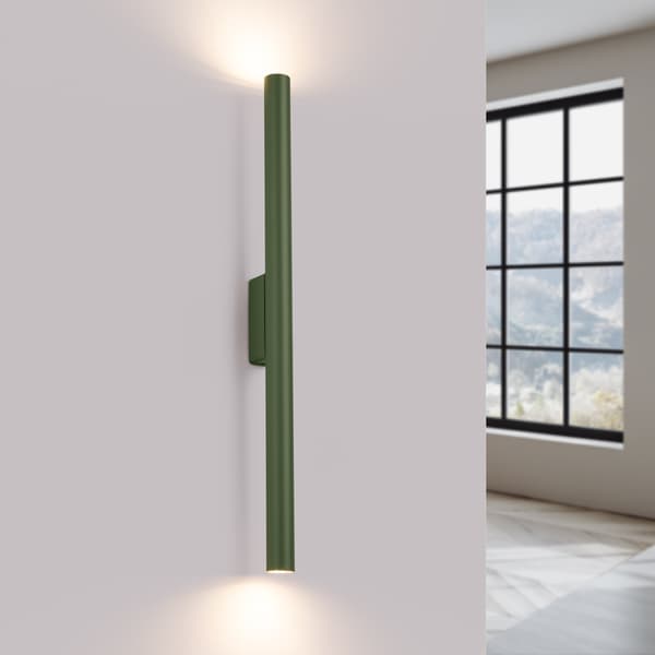Vägglampa PASTELO 2 olivgrön Green