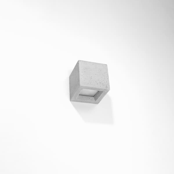 Vägglampa LEO betong Grey