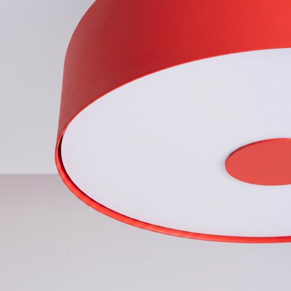 Taklampa OMIQ röd Red