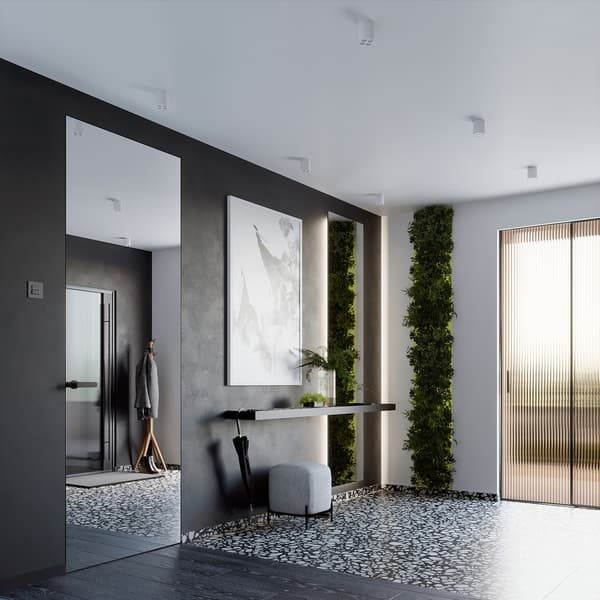 Taklampa ZOE vit LED Vit