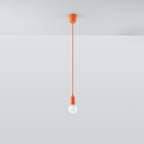 Pendel lampa DIEGO 1 orange Orange