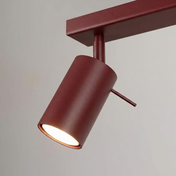Taklampa RING 6L vinröd burgundy