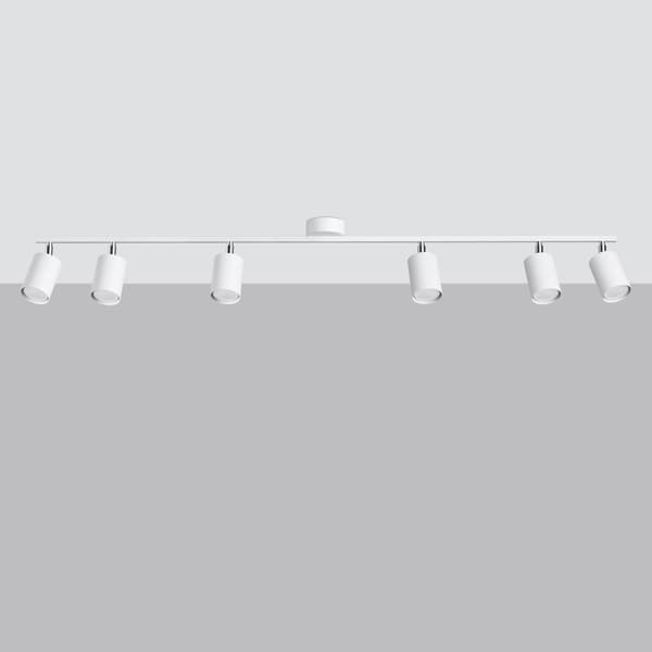 Taklampa LEMMI 6L vit White