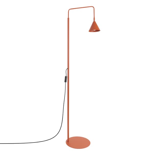 Golvlampa NOX röd ockra Röd