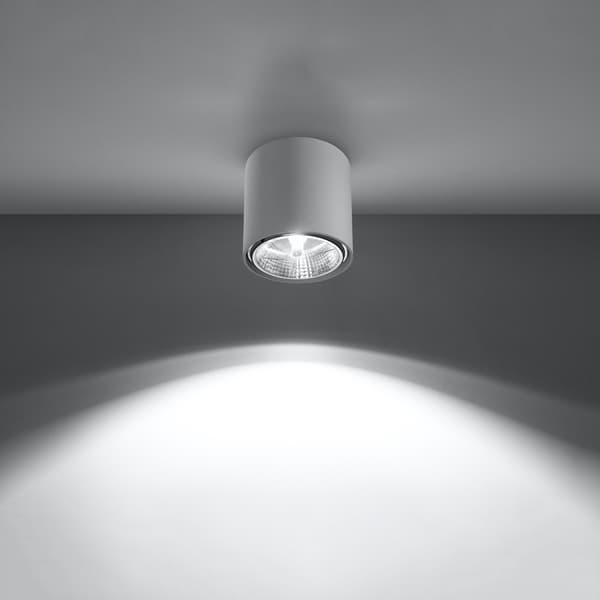 Taklampa TIUBE vit White