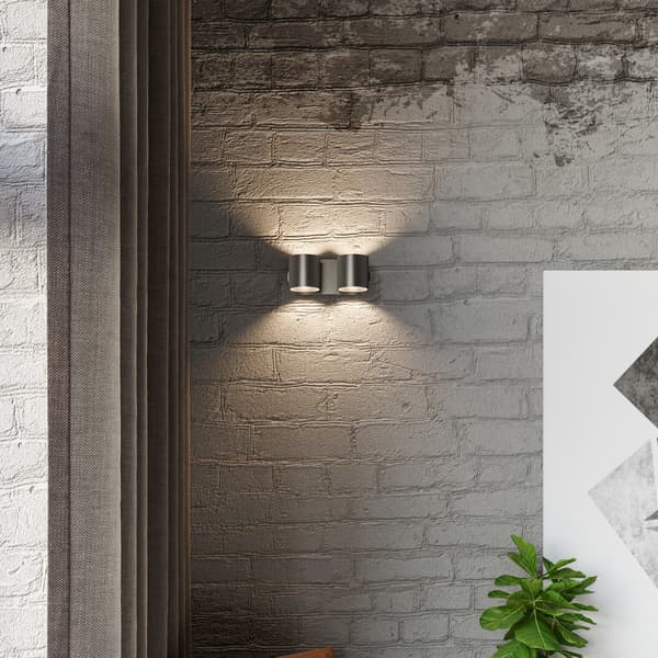 Vägglampa ORBIS 2 svart Black