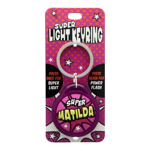 Nyckelring MATILDA Super Light Keyring multifärg