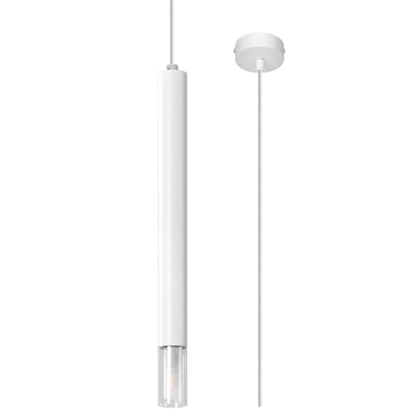 Pendel lampa WEZYR 1 vit Vit