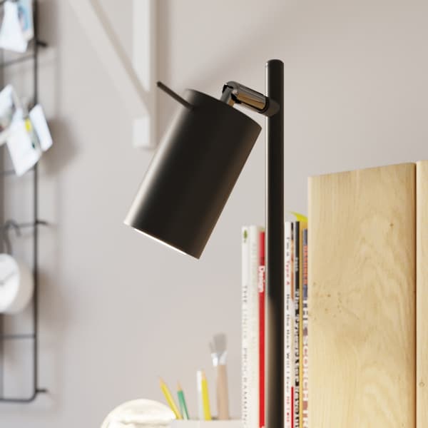 Bordslampa RING svart Black