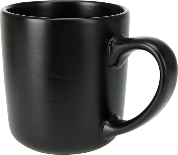 Mugg Vit Svart Grå Beige Keramik 4-pack Svart