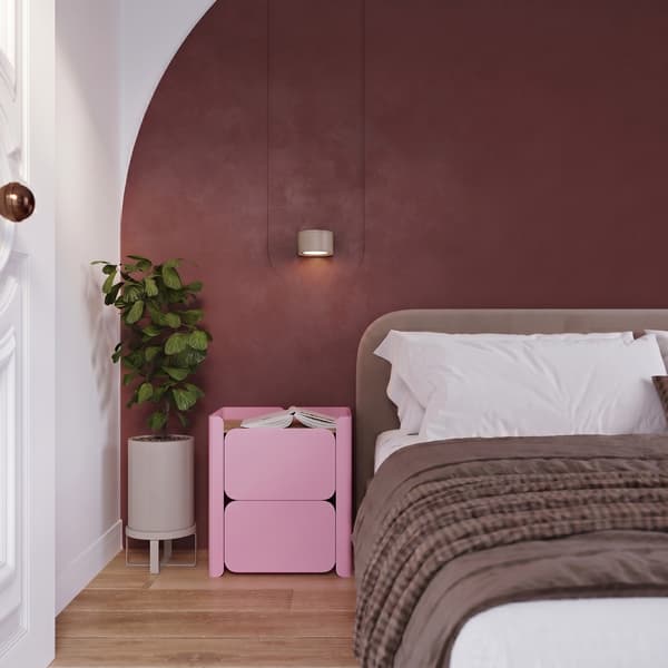 Vägglampa MODO 1 gråbrun Gx53 Taupe