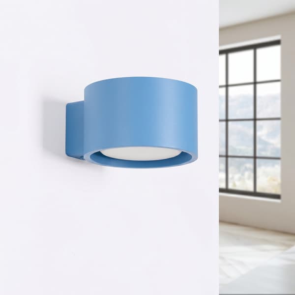 Vägglampa MODO 1 azurblå Gx53 Light blue