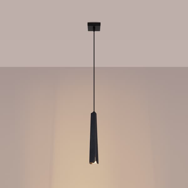 Lampada och ospensione PRYSM 1 nero Black