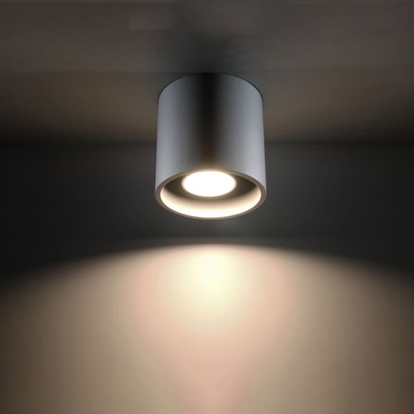 Taklampa ORBIS 1 grå Grey