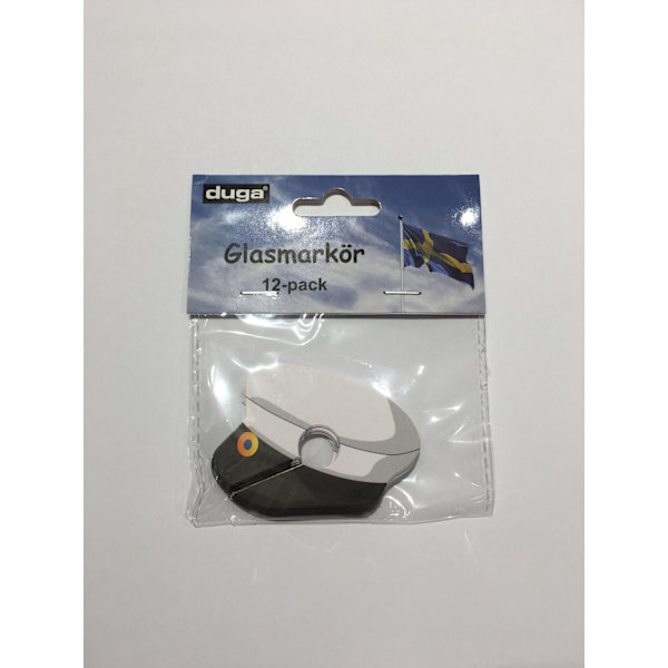 Glasmarkør Student Pap 12-pak Multicolor