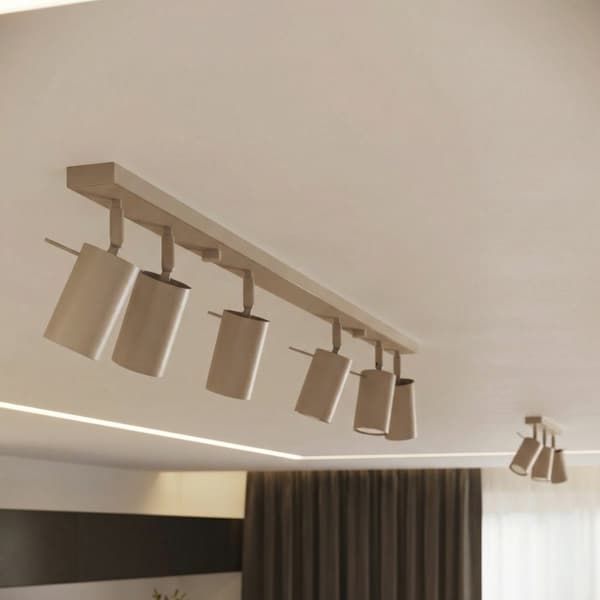 Vägglampa RING gråbrun Taupe