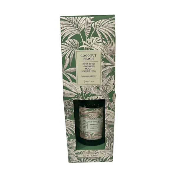 Doftpinnar Coconut Beach 100 ml Green Coconut Beach