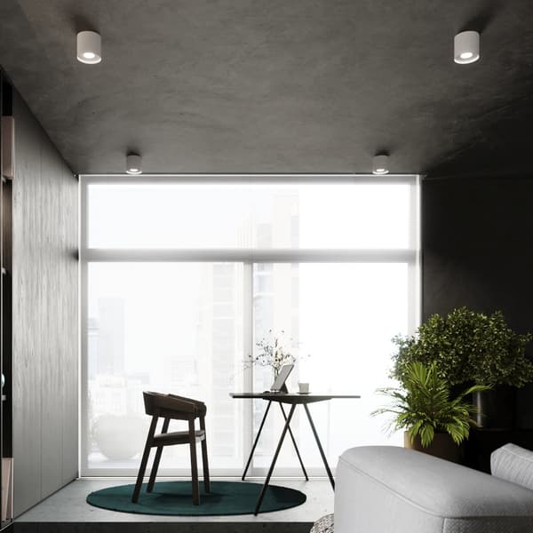 Taklampa MIKA vit White