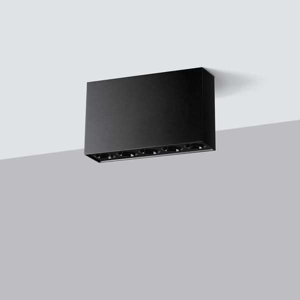 Taklampa SOLE svart LED Black