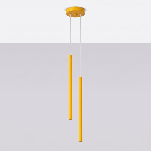 Pendellampa PASTELO 2 gul Yellow