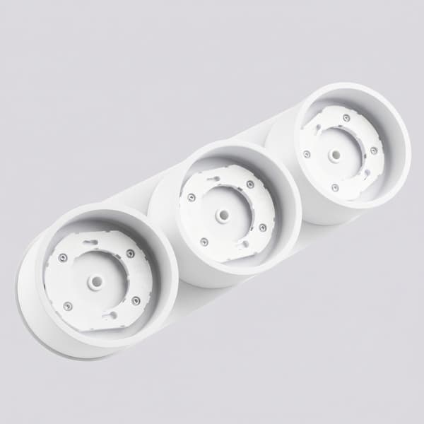 Taklampa MODO 3 vit Gx53 White
