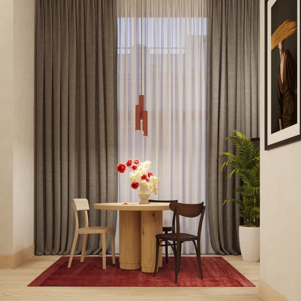 Taklampa LAGOS 2 röd ockra Red