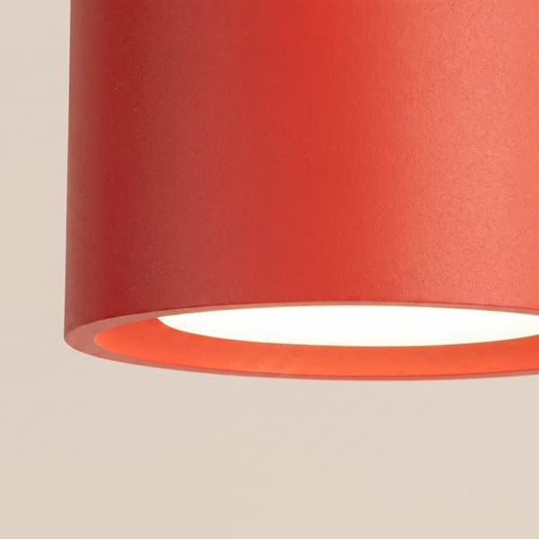Taklampa MODO 2 röd Gx53 Red