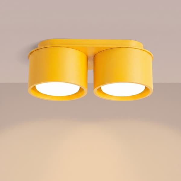 Taklampa MODO 2 gul Gx53 Yellow