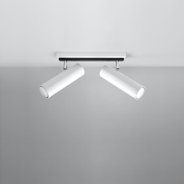 Taklampa DIREZIONE 2 vit White
