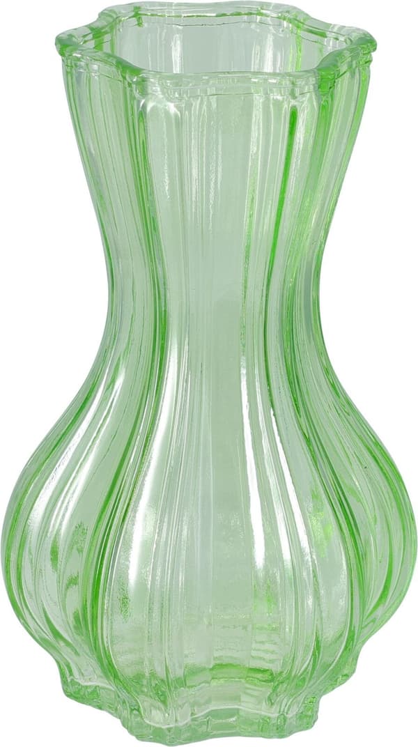 Vas Gul Glas 20 cm Yellow