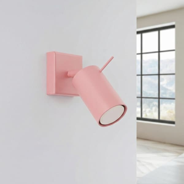 Vägglampa RING rosa Pink