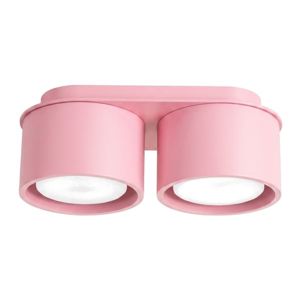 Taklampa MODO 2 rosa Gx53 Pink