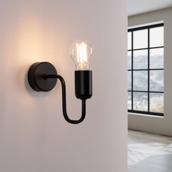 Vägglampa VECTOR svart Black