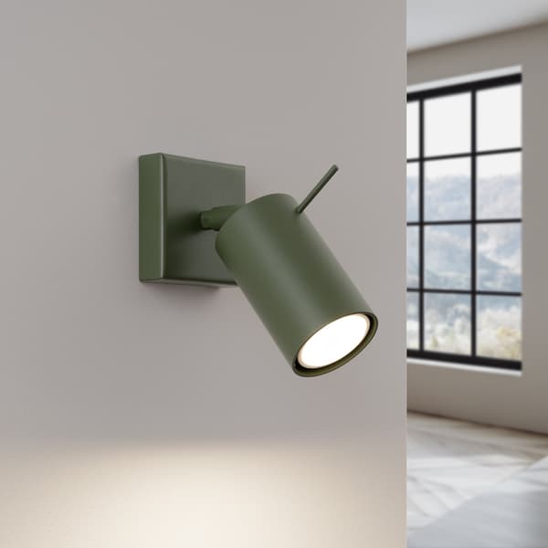 Vägglampa RING olivgrön Grön