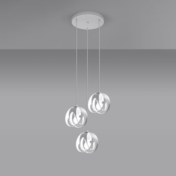 Pendel lampa TULOS 3P vit White