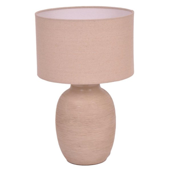 Lampa Bord Beige Keramik 38 cm Beige