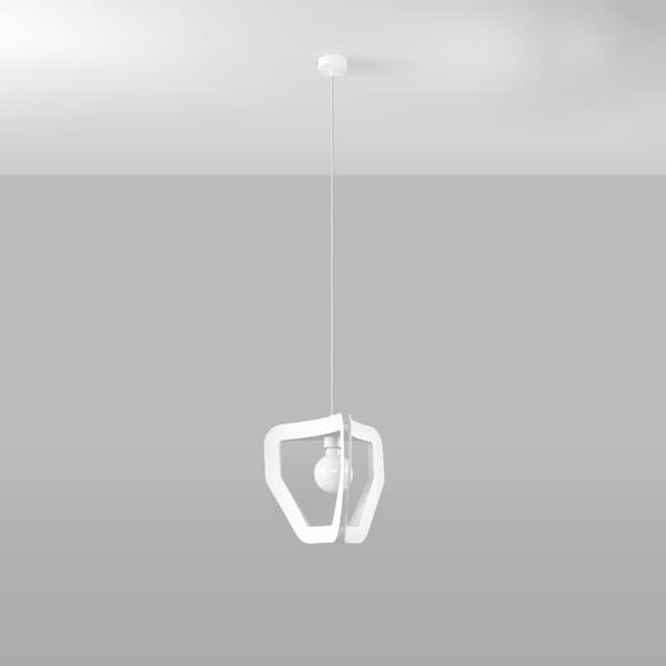 Pendel lampa TRES vit White