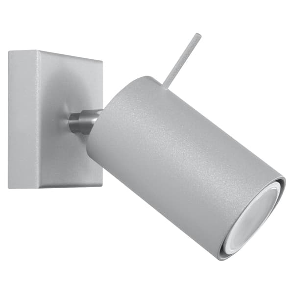 Vägglampa RING 1 grå grå