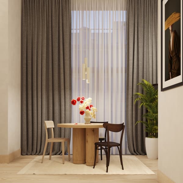 Taklampa LAGOS 3L beige Beige