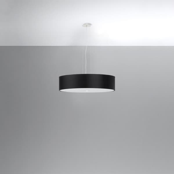Ljuskrona SKALA 50 vit Black